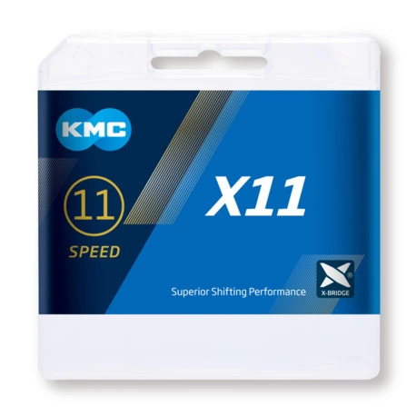 Cadena Kmc X11 Plata/gris 118p 11v - Imagen 3