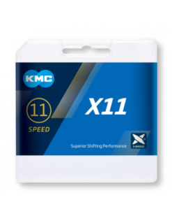 Cadena Kmc X11 Plata/gris 118p 11v