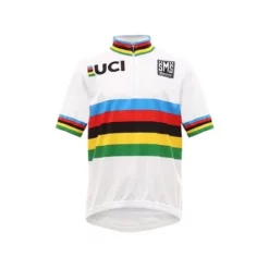 Santini Maillot Manga Corta Infantil Uci World Champion